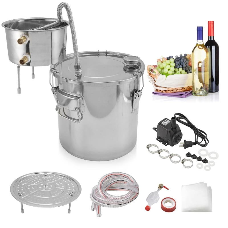 Wine Beer Distillation - جهاز تقطير الكحول والماء سعة 11