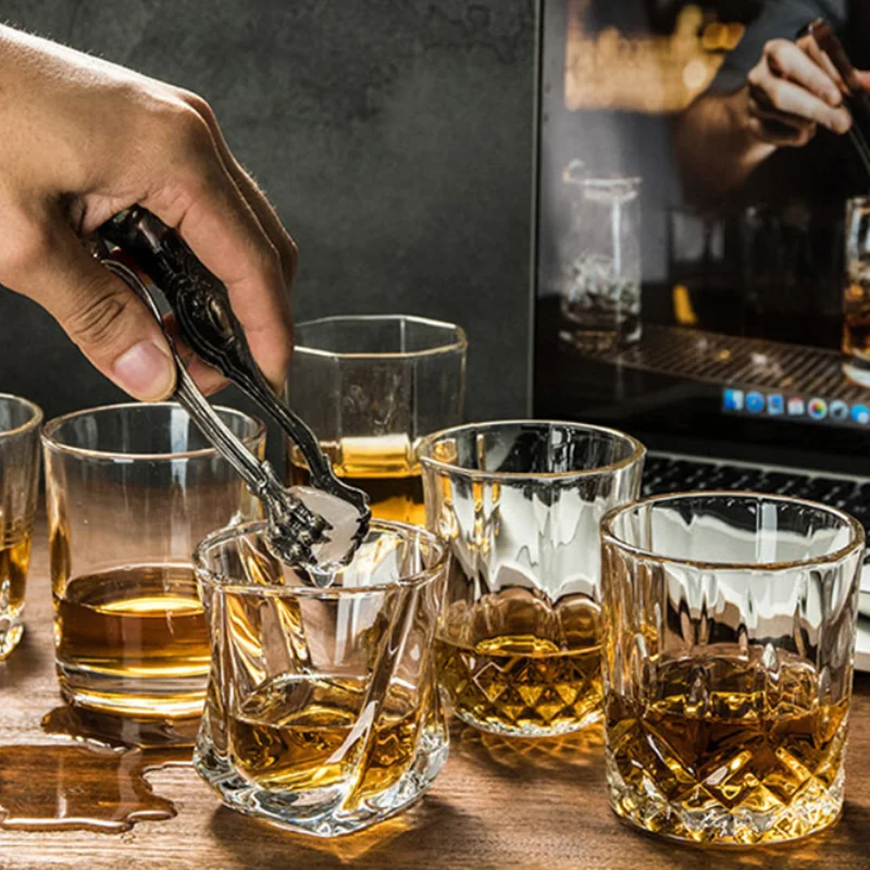 Wine Beer And Spirits - شفافة اليدوية كأس للنبيذ الأوروبي كريستال