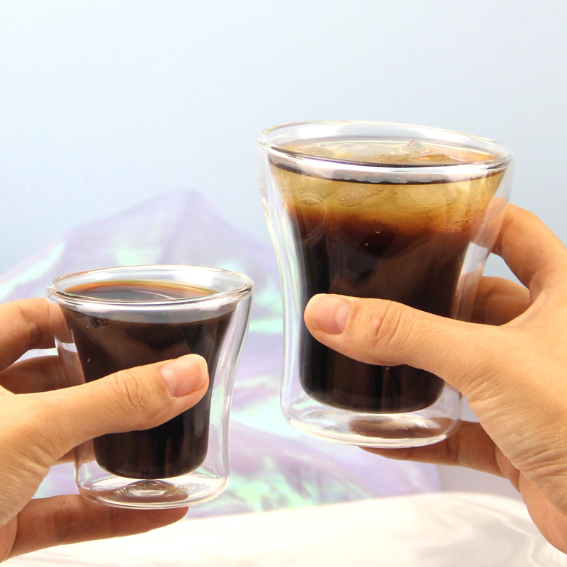 100/200/250 مللي كوب زجاجي مزد - مراجعة Wine Beer Coffee وسعره