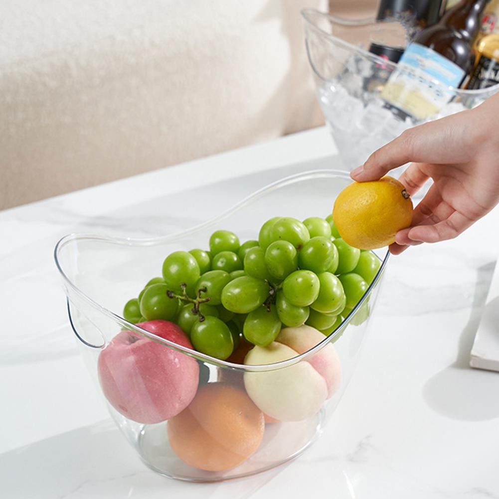 دلو ثلج بلاستيكي شفاف من مادة  - مراجعة Wine Beer Champagne وسعره