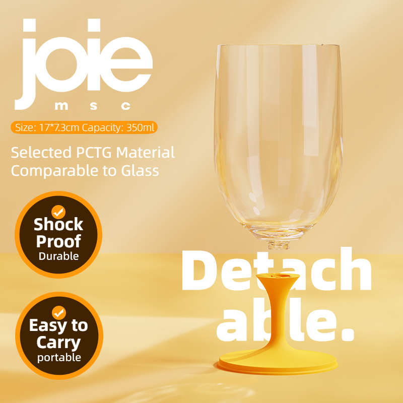 Joie المحمولة البيرة الزجاج كأ - مراجعة Wine Beer Champagne وسعره