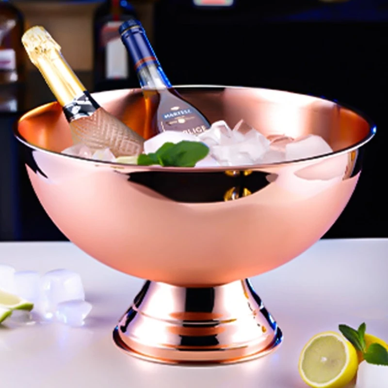 وعاء ثلج من الفولاذ المقاوم لل - مراجعة Wine Beer Champagne وسعره