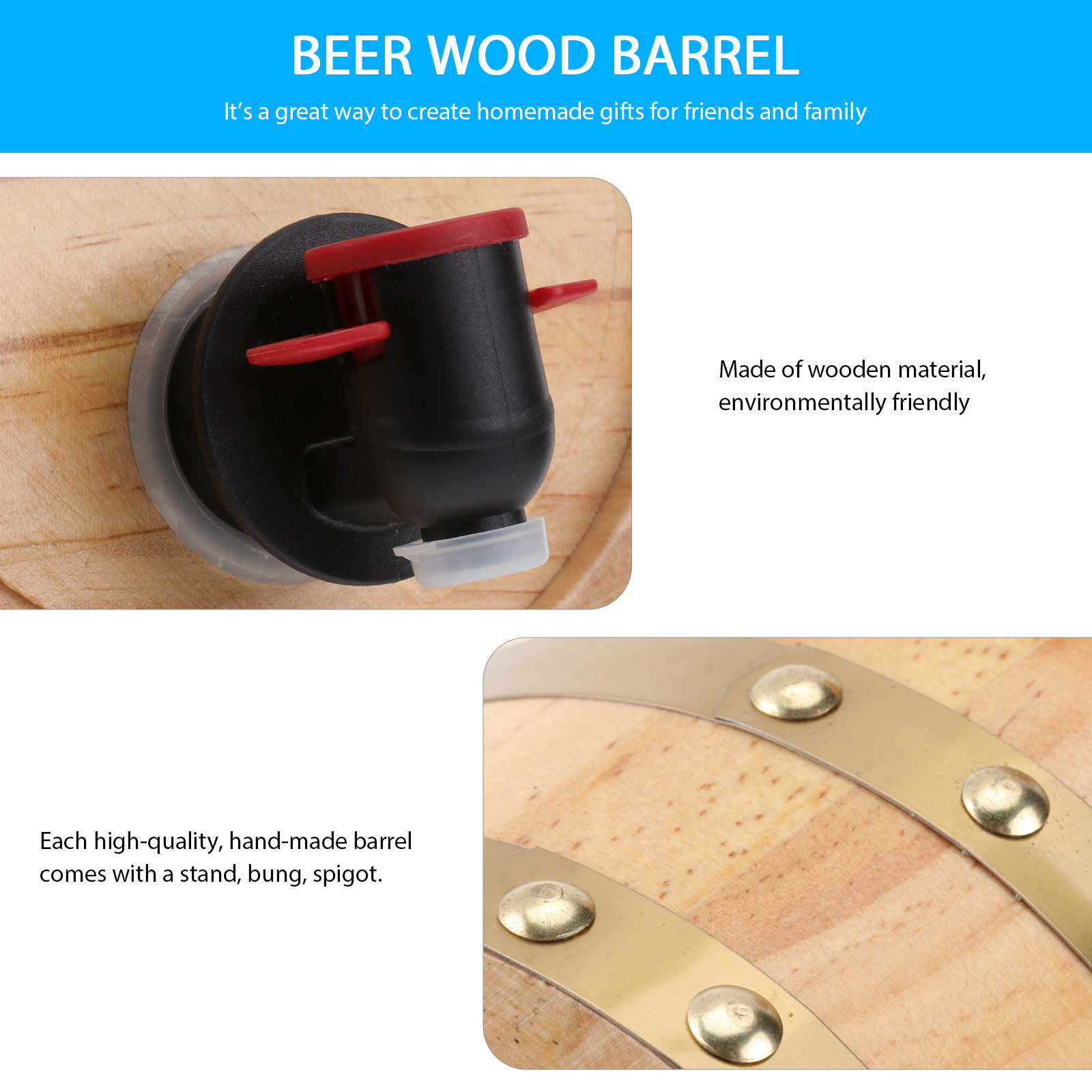 طقم برميل نبيذ من خشب البلوط م - مراجعة Wine Beer And Spirits وسعره