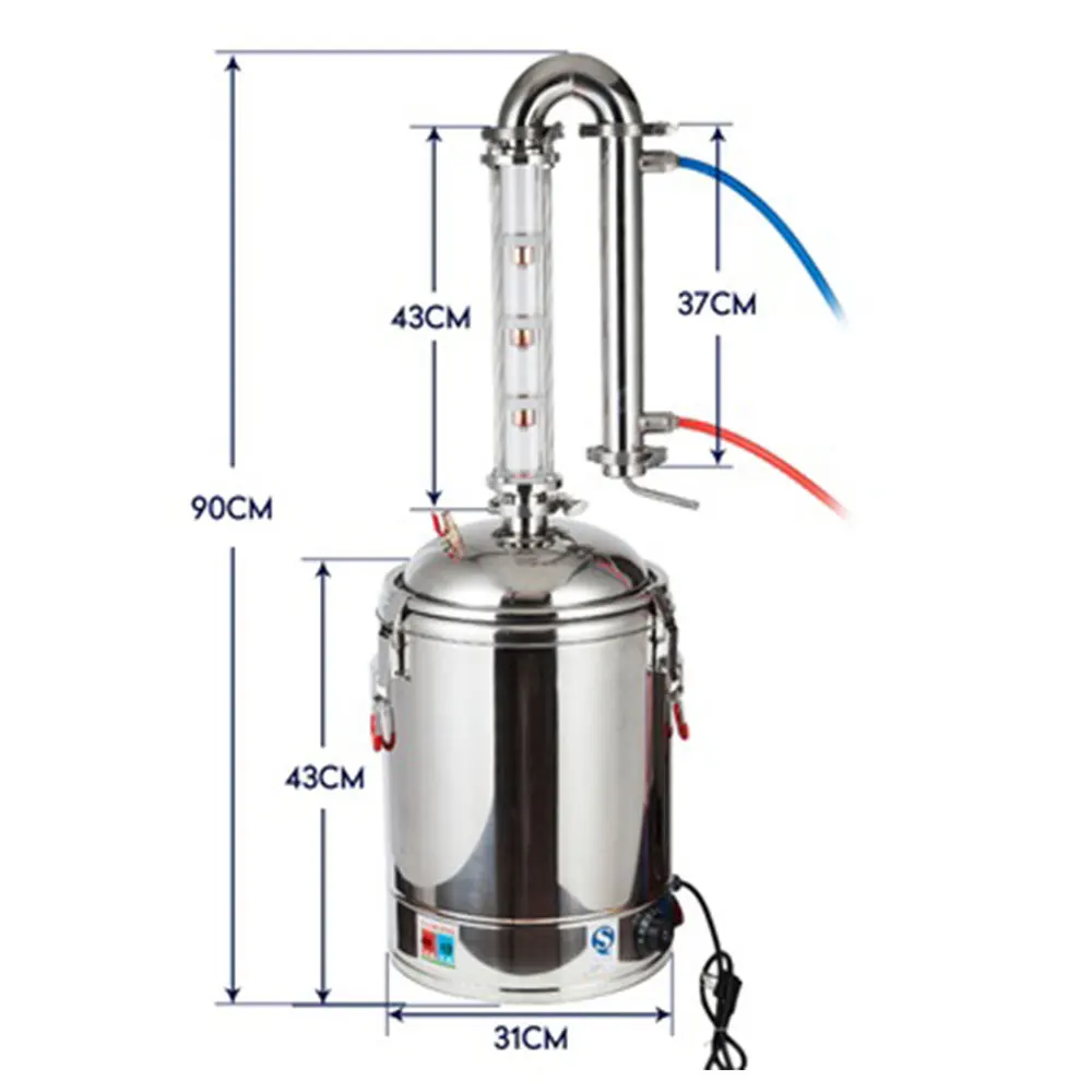 النبيذ البيرة التقطير وعاء الت - مراجعة Wine Beer Distillation وسعره