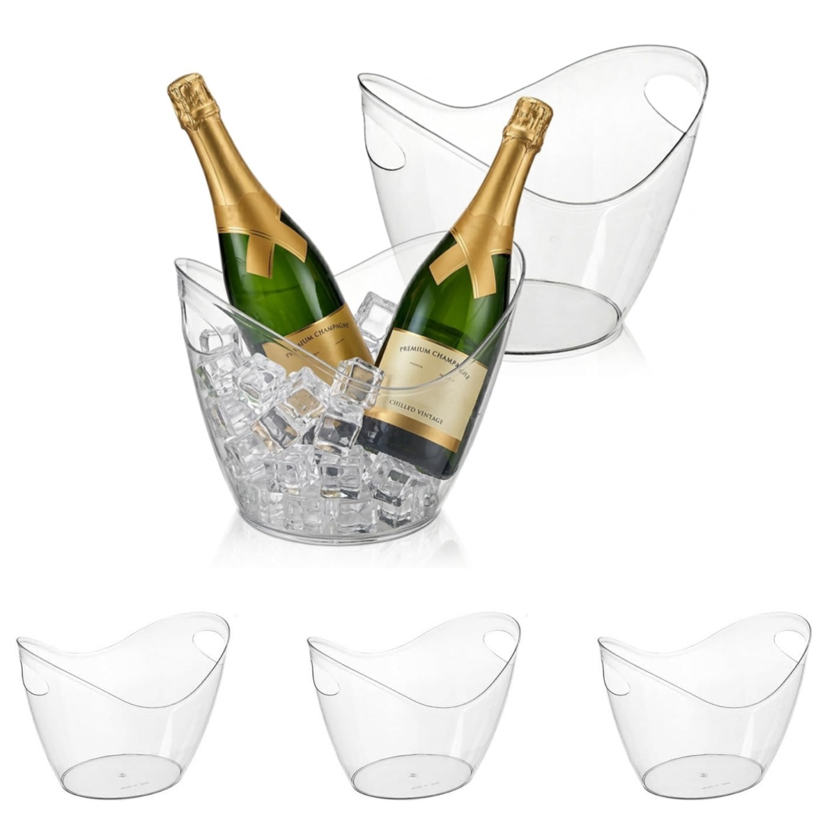 5 أحواض ثلج غير قابلة للكسر من - مراجعة Wine Beer Champagne وسعره
