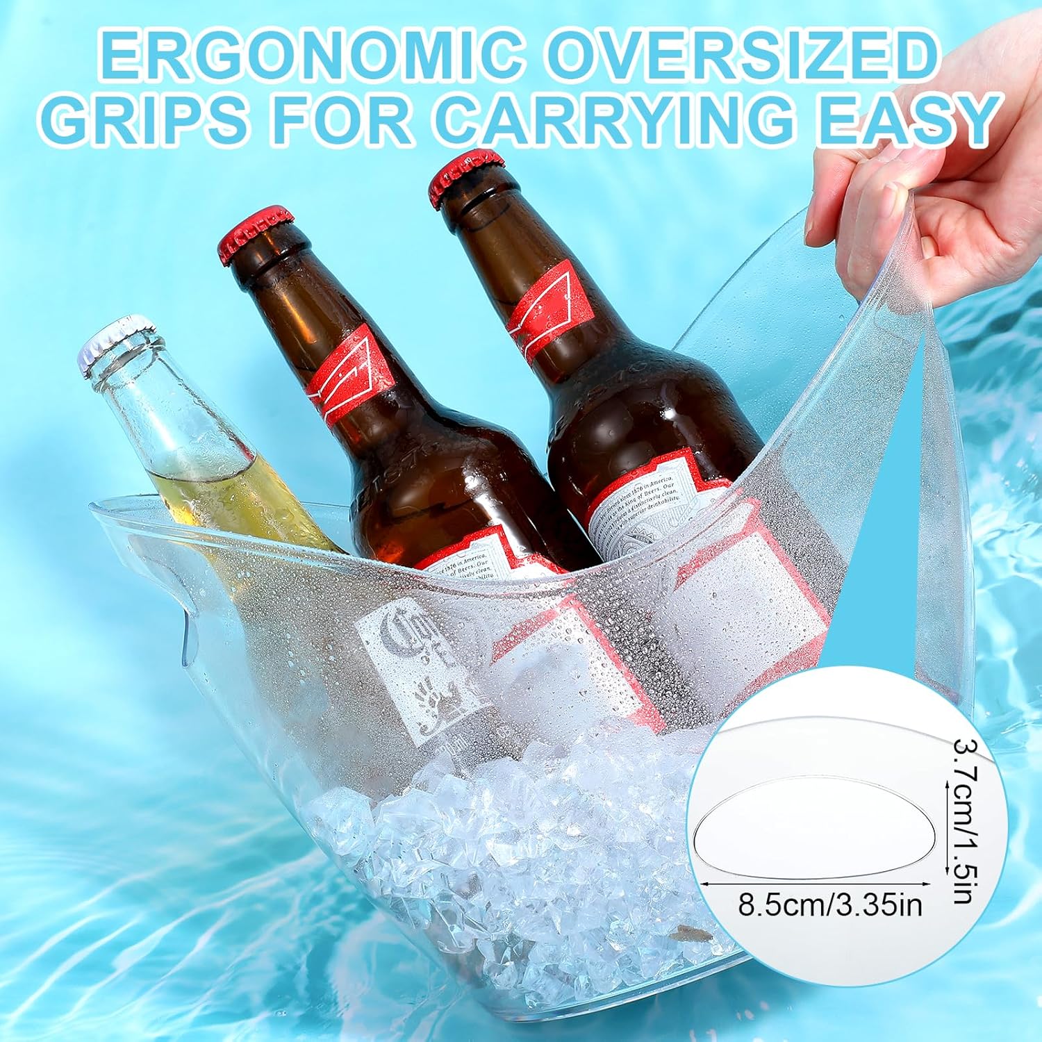 5 أحواض ثلج غير قابلة للكسر من - مراجعة Wine Beer Champagne وسعره