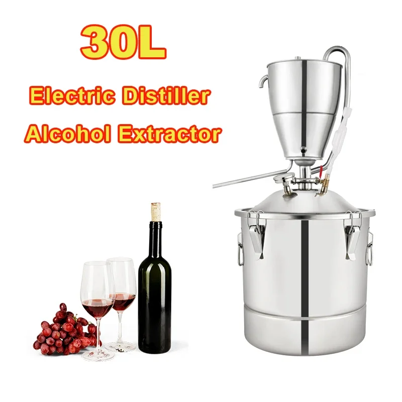 30L آلة تخمير المياه الكحول ال - مراجعة Wine Beer Distillation وسعره
