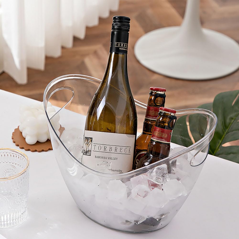 وعاء ثلج شفاف من الأكريليك على - مراجعة Wine Beer Champagne وسعره