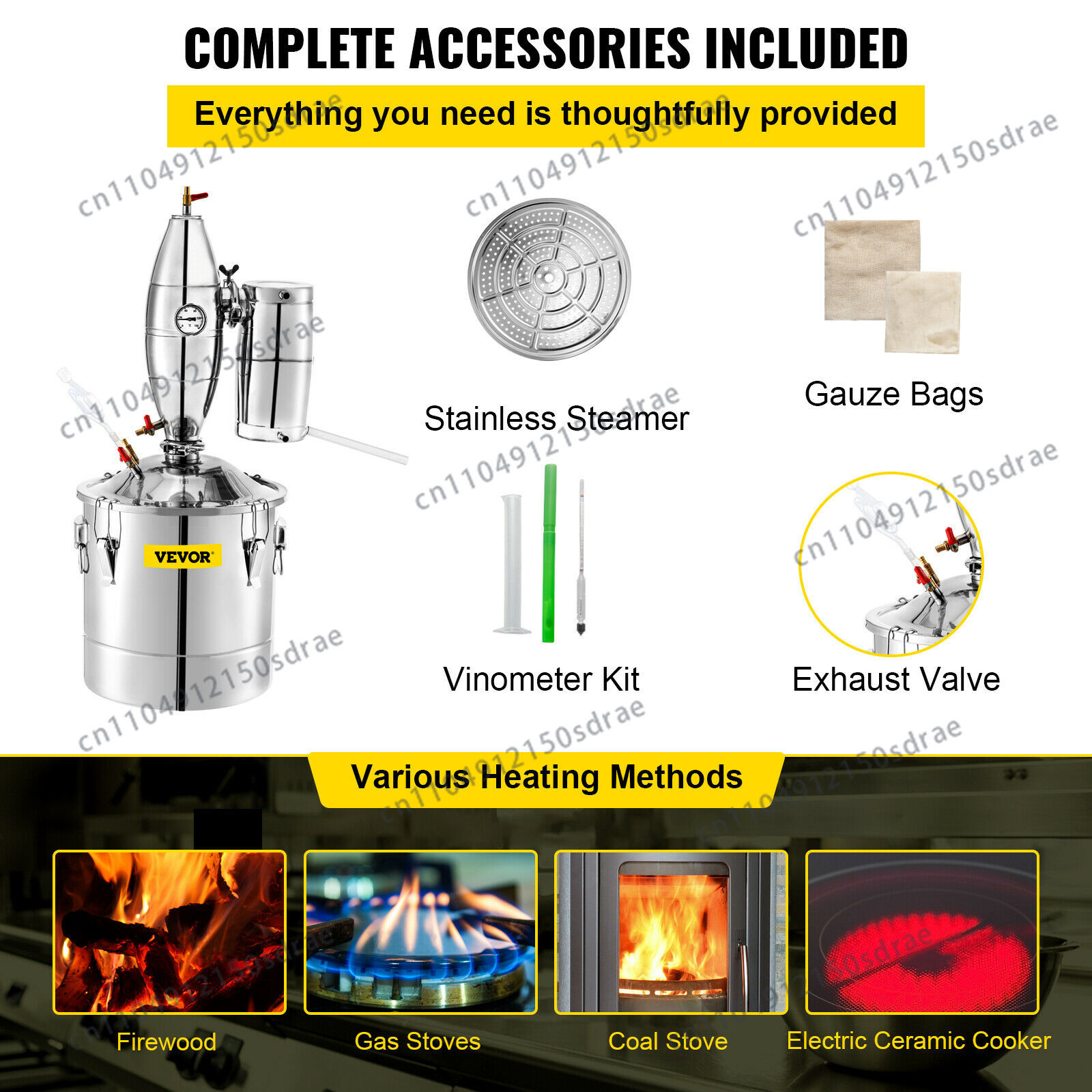 جهاز تقطير الكحول من سوس باي ب - مراجعة Wine Beer Distillation وسعره